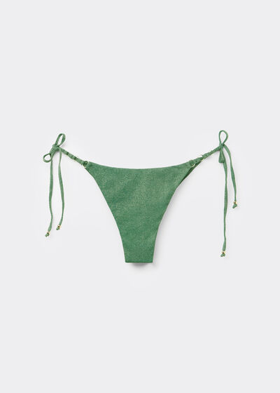 Brasiliana-Bikini Bandeau met Bandjes Golden Gleam
