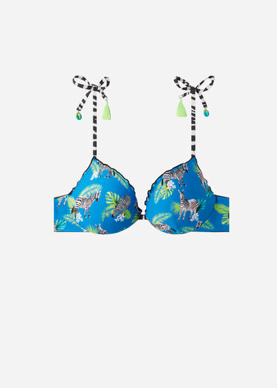 Super Graduated Padded Push-Up Bikini Top Cancun