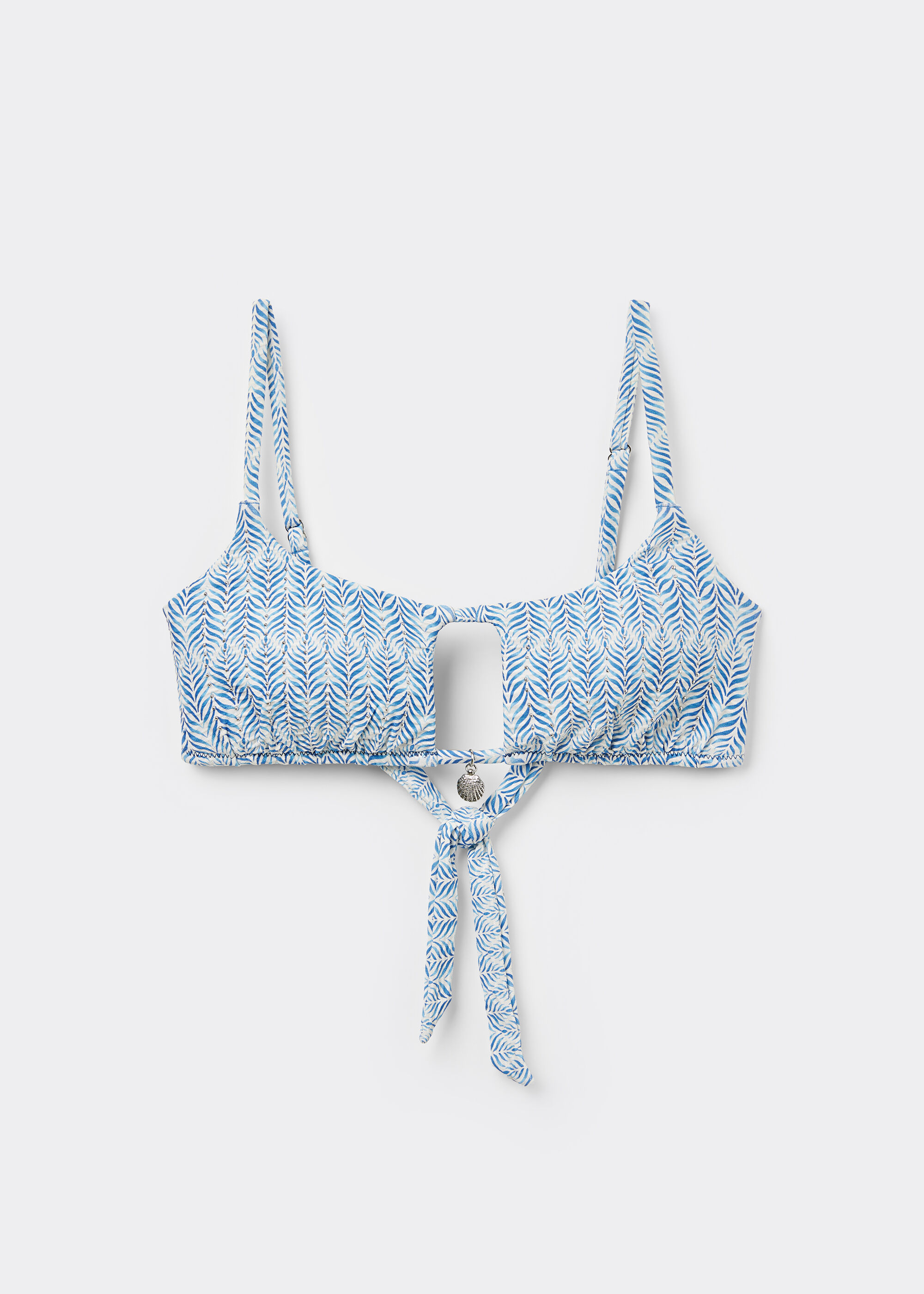 Brassiere Bikini Top Delicate Geometric