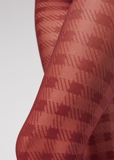 Tartan 50 Denier Mesh Eco Tights