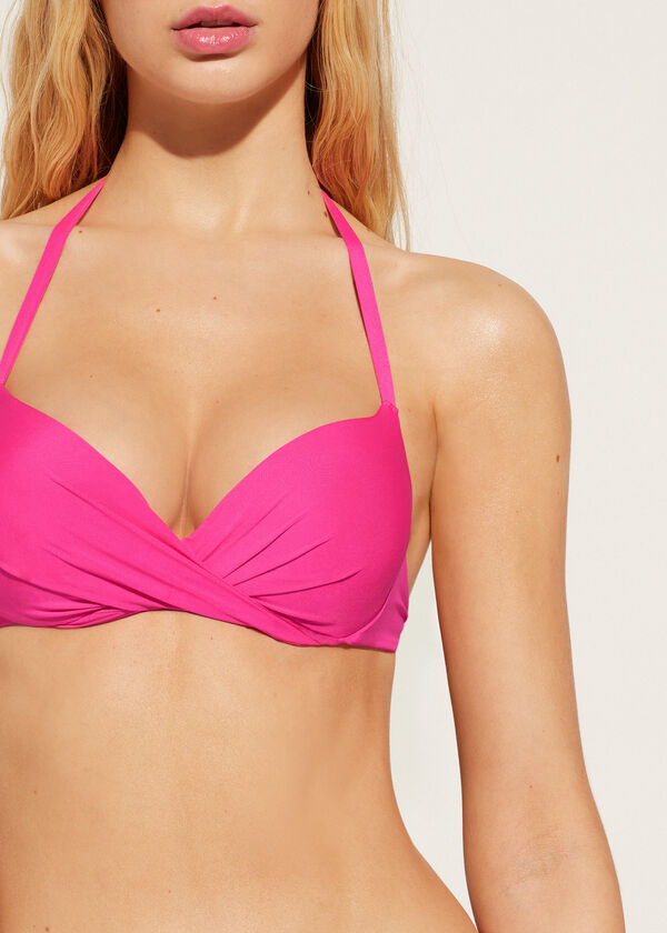 Soft Super-Padded Graduated Push-Up Bikini Top Indonesia