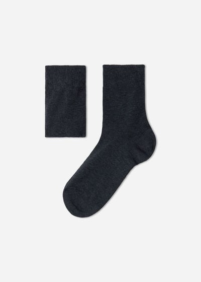 Detské nízke bavlnené ponožky z priedušného materiálu pre pocit sviežich nôh