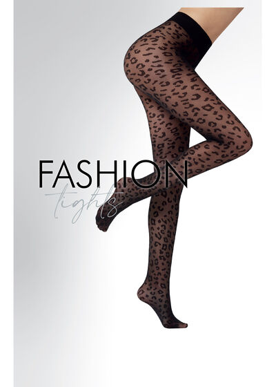 Collants Transparentes de 30 Den Animalier