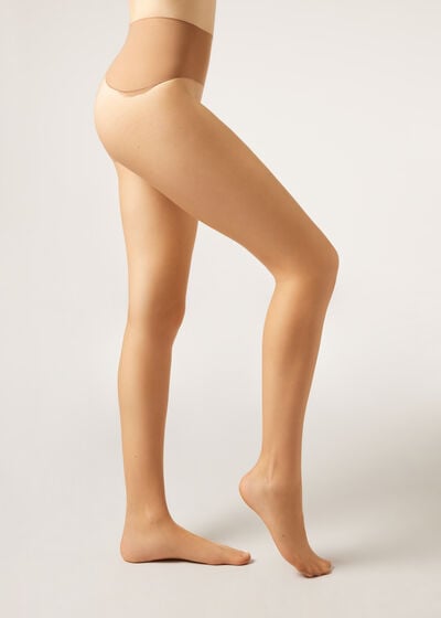 Invisible 15 Denier Make Up Effect Tights