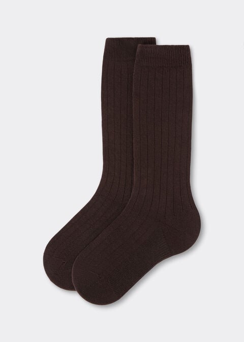 Calcetines Largos en Canalé Niños