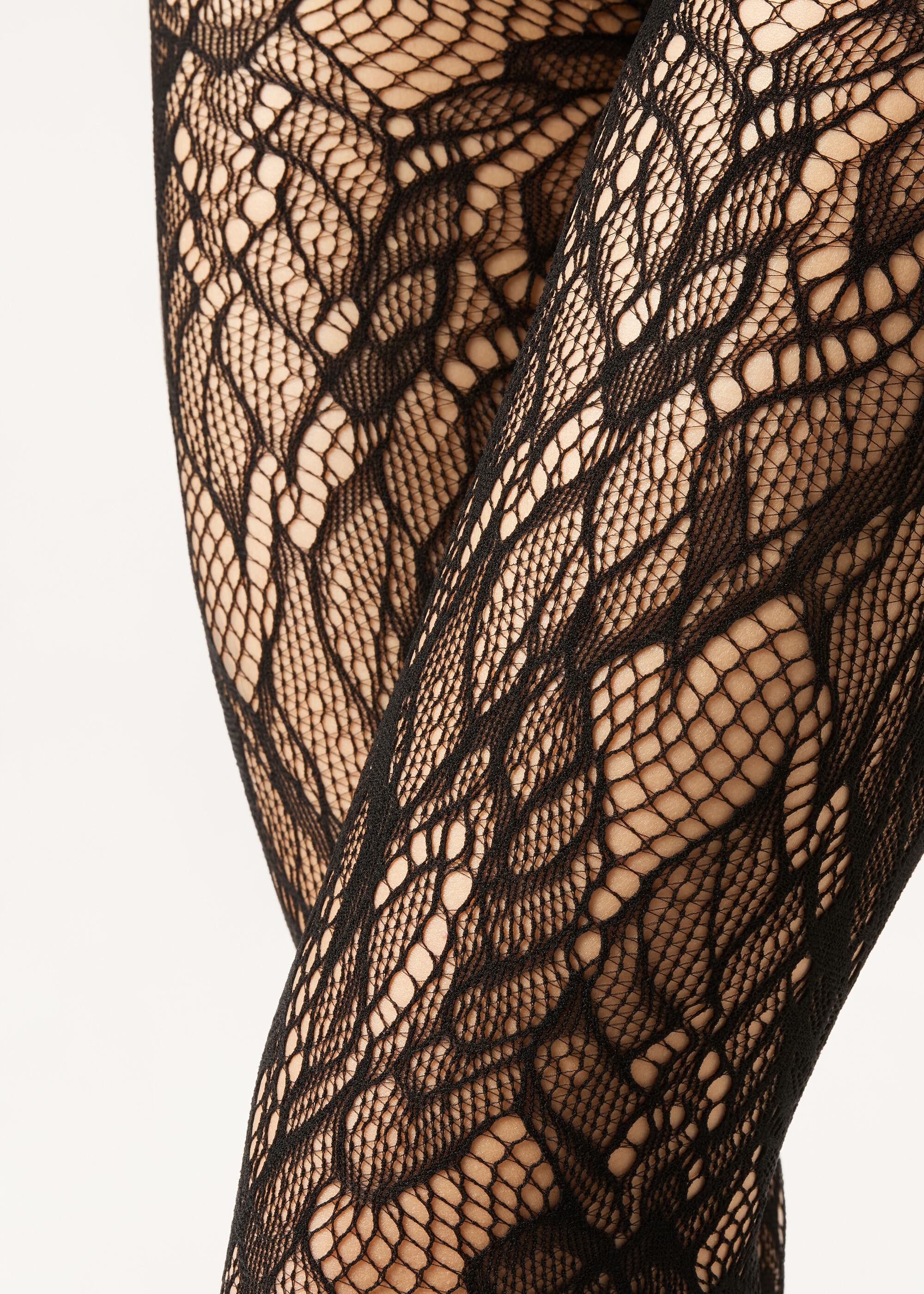 Foliage Mesh Tights