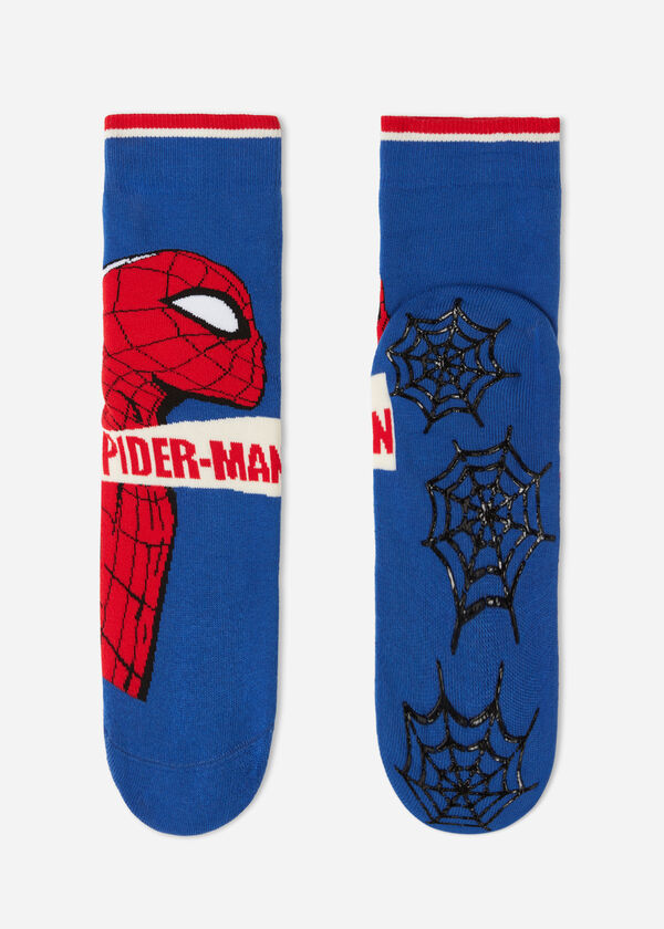 Шкарпетки Антиковзкі Чоловічі «Людина-павук»