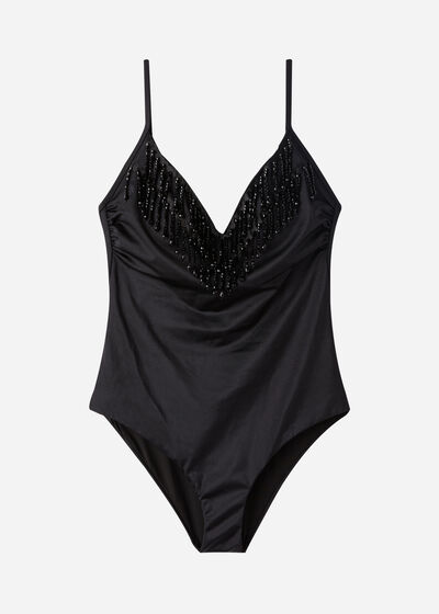 Lightly Padded One Piece Swimsuit Taipei