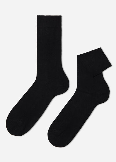 Chaussettes courtes avec cachemire pour homme