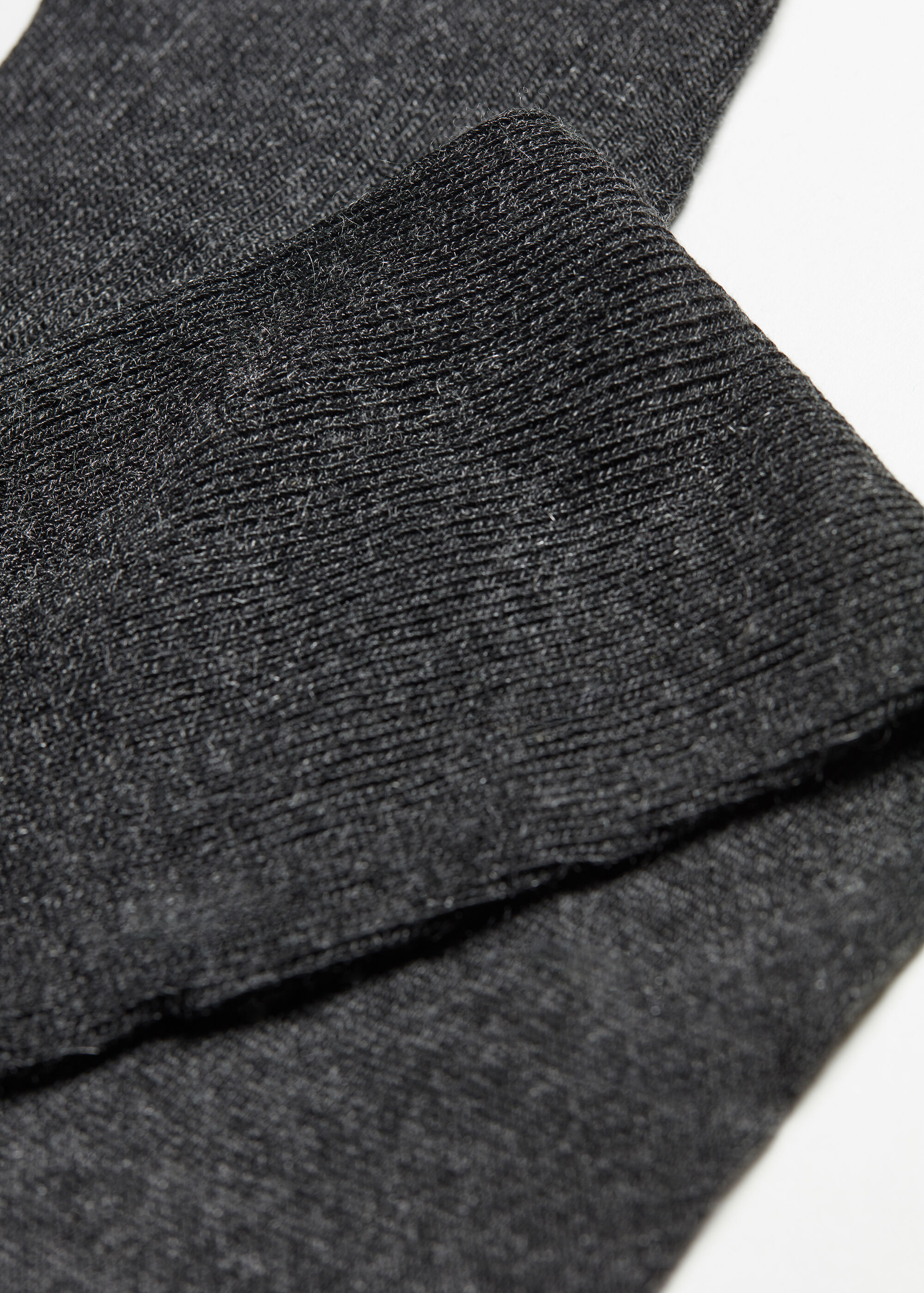 Chaussettes longues avec cachemire pour homme