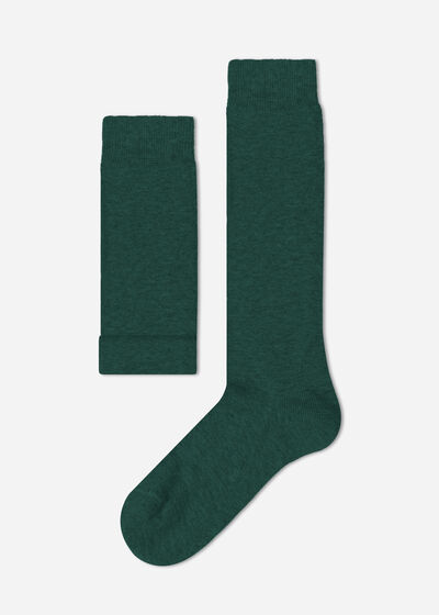 Kids’ Breathable Cotton Long Socks