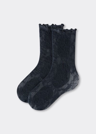 Floral Socks Without Elastic