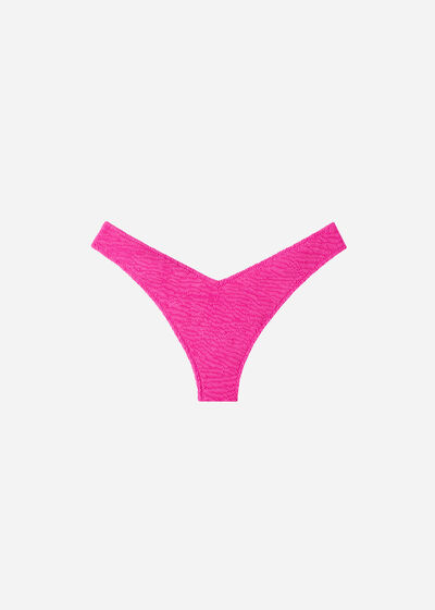 High Cut V-shaped Brazilian Swimsuit Bottom Miami