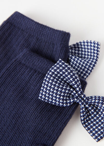 Girls’ Bow Short Socks