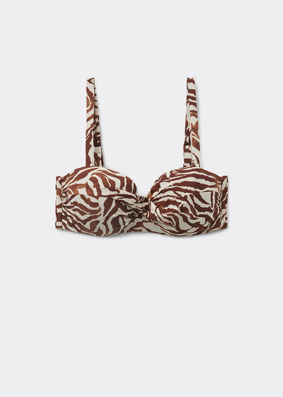 Fascia Costume Brown Zebra