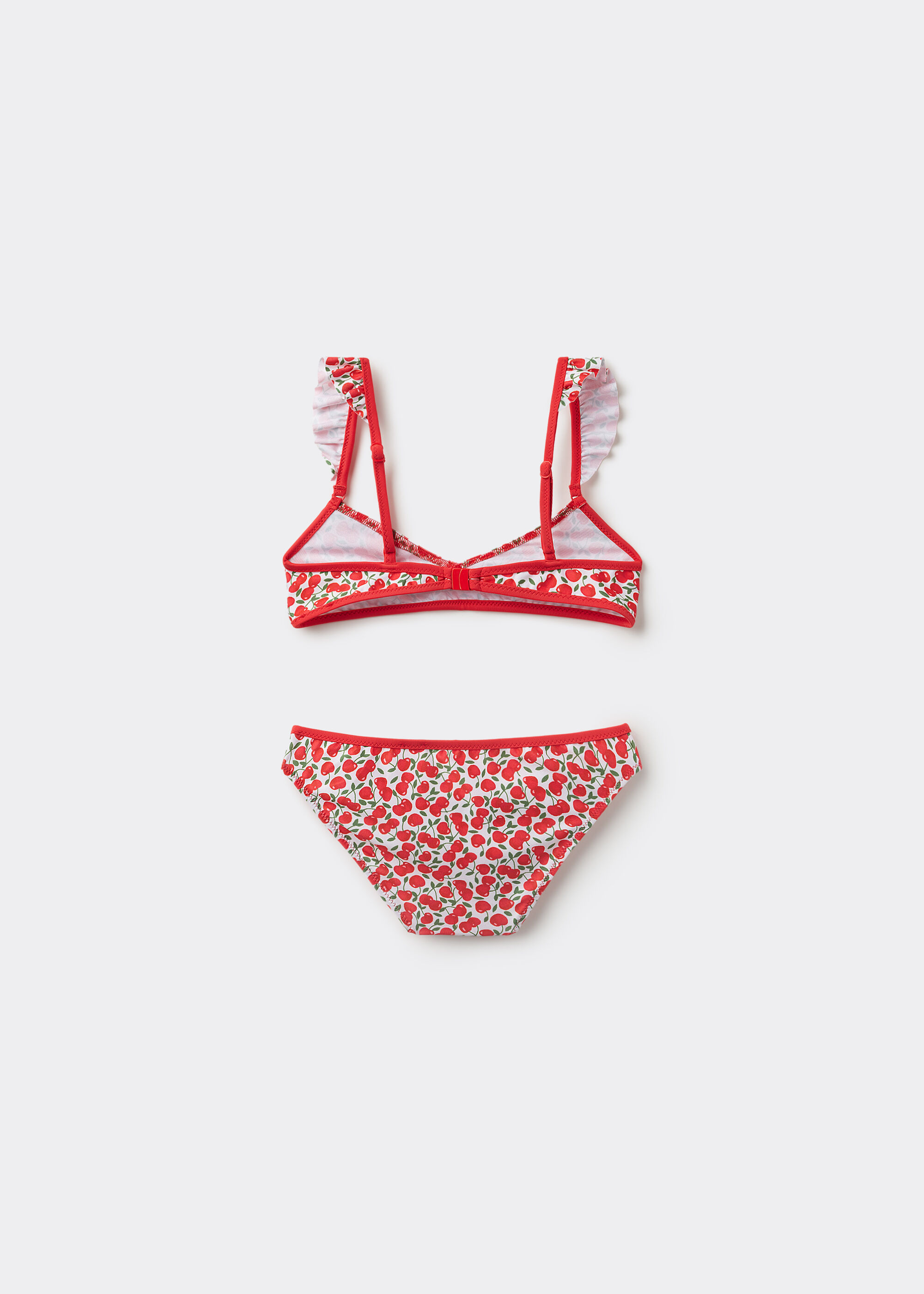 Costum de Baie din Două Piese pentru Fete Summer Cherries