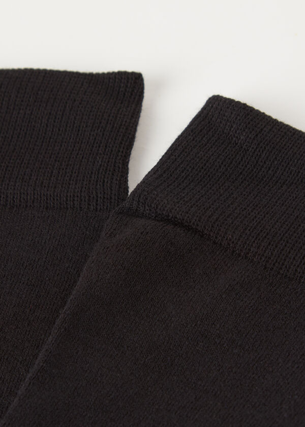 Dlouhé pánské ponožky z elastické bavlny