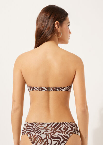 Fascia Costume Brown Zebra