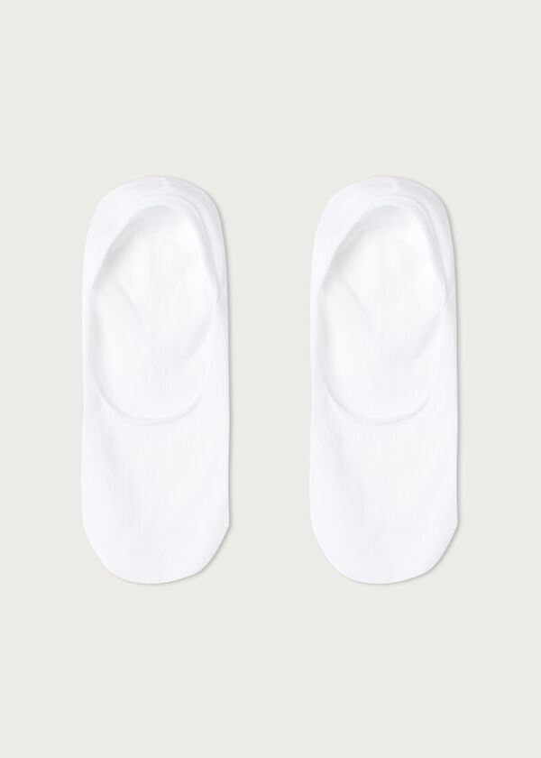 Calcetines invisibles unisex de algodón