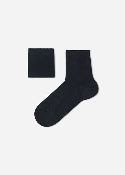 Children's Short Cotton Socks with Fresh Feet Breathable Material