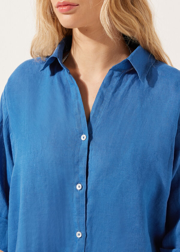 Linen Shirt Dress