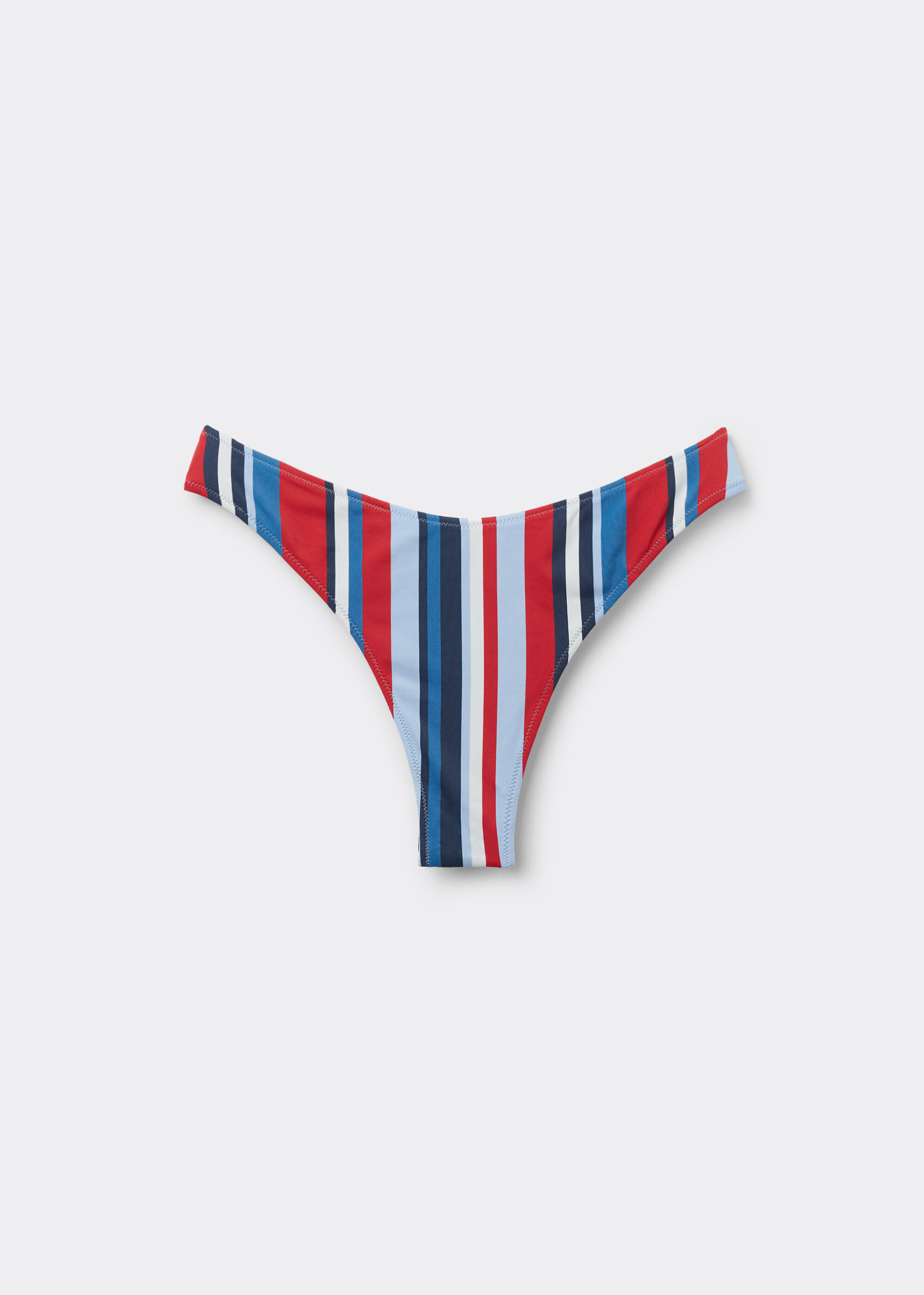 Brazilian Bikini Bottoms Nautical Stripes
