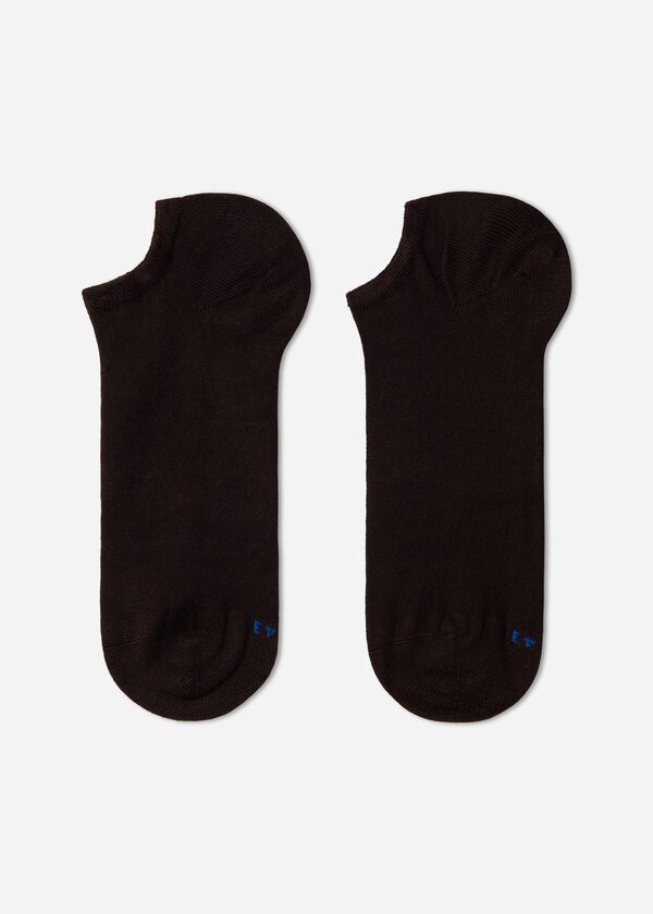 Unisex No-Show Socks with Cashmere