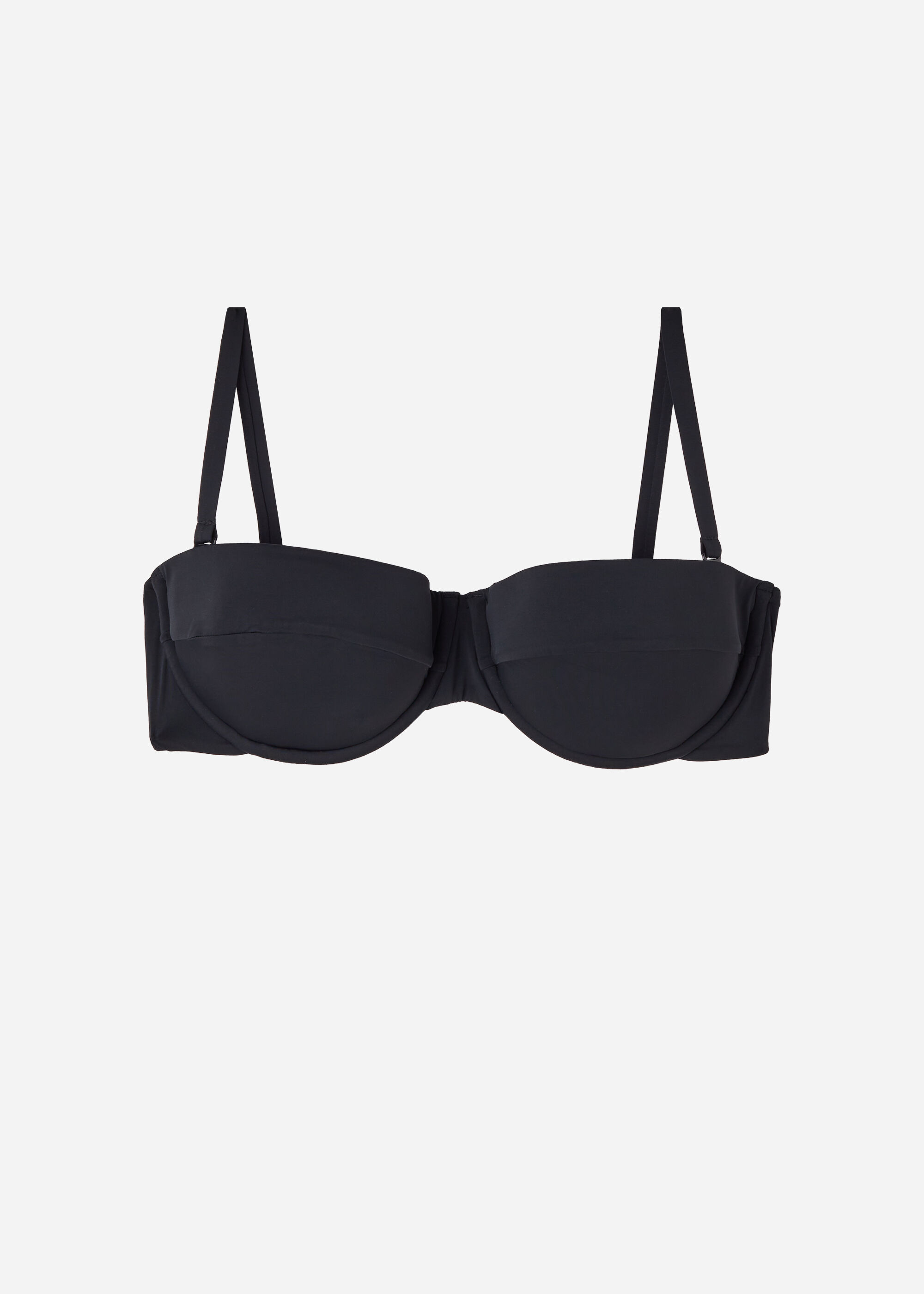 Lightly Padded Balconette Bandeau Bikini Top Indonesia