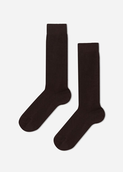 Girls’ Breathable Cotton Long Socks