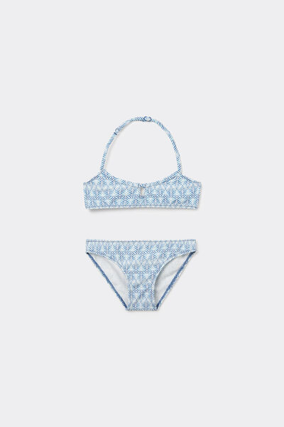 Calzedonia Bikini Dos Piezas Niña Delicate Geometric Chica  Tamaño 14