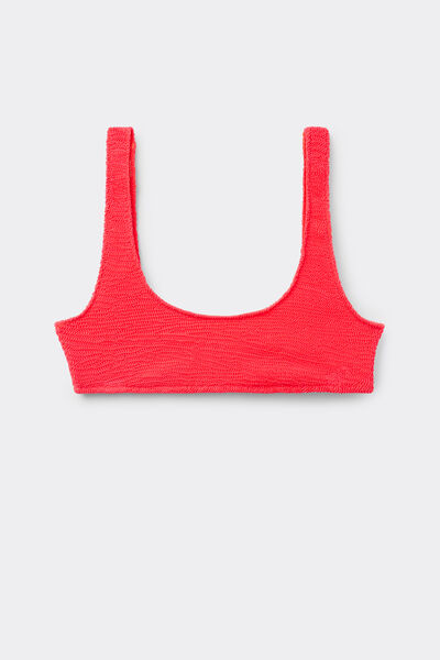 Calzedonia Bikini Top Crinkle Waves Mujer  Tamaño 1