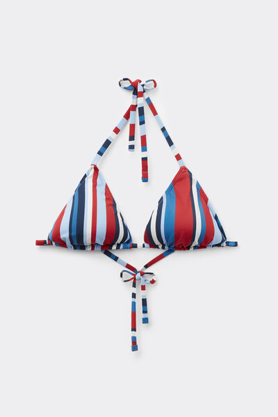 Calzedonia Bikini Triángulo Nautical Stripes Mujer  Tamaño 2