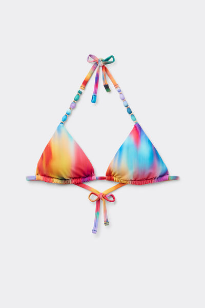 Calzedonia Bikini Triángulo Rainbow Shades Mujer Tamaño 1