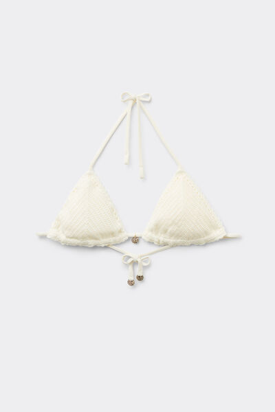 Calzedonia Bikini Triángulo Classic Crochet Mujer Multicolor Tamaño 2