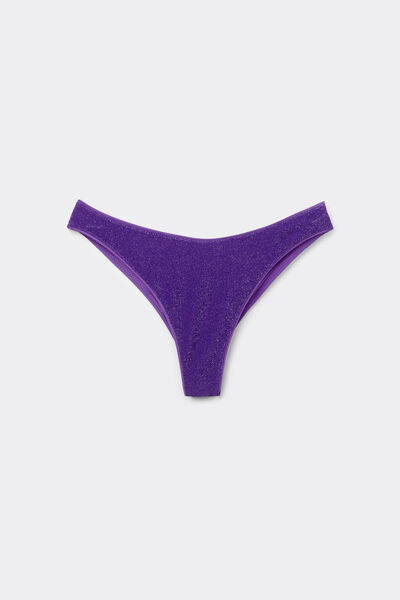 Calzedonia Brasileña Bikini Metallic Glow Mujer  Tamaño L