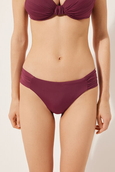 Draped Brazilian Swimsuit Bottom Indonesia Woman Size M - Calzedonia - Modalova