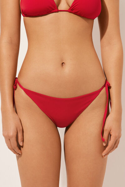 Brazilian String Swimsuit Bottom Indonesia Woman Red Size XS - Calzedonia - Modalova