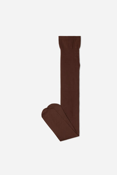 Calzedonia Panty básico 50 denier para niña Chica Marrón Tamaño 4-6