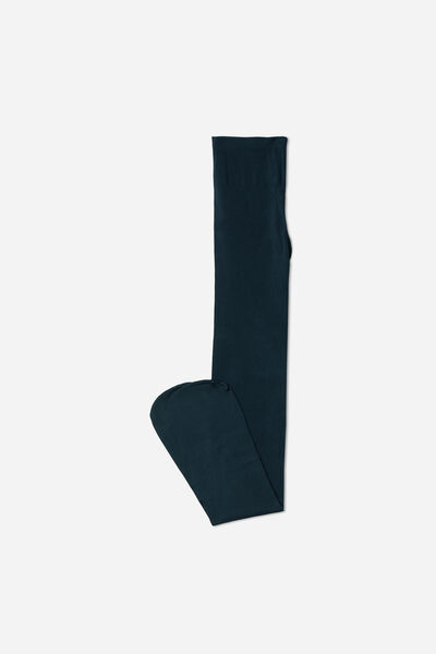 Calzedonia Collant 50 Denari Soft Touch da Bambina Bambina Blu Velikost 6-8