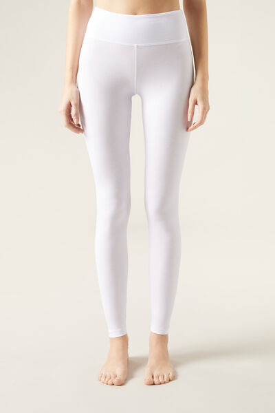 Calzedonia Leggings de Algodón Confort Mujer  Tamaño S