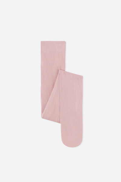 Calzedonia Collant Fille TrÃ¨s Opaque avec Cachemire Fille Rose Taille 2 ans