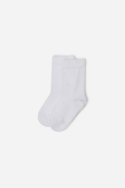 Calzedonia Calcetín corto de bebé en algodón con borde   Tamaño 19-21