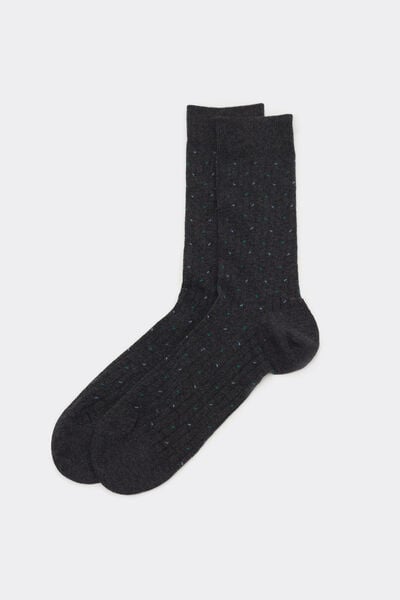 Calzedonia Calcetines Algodón Estampado Hombre Hombre Tamaño TU