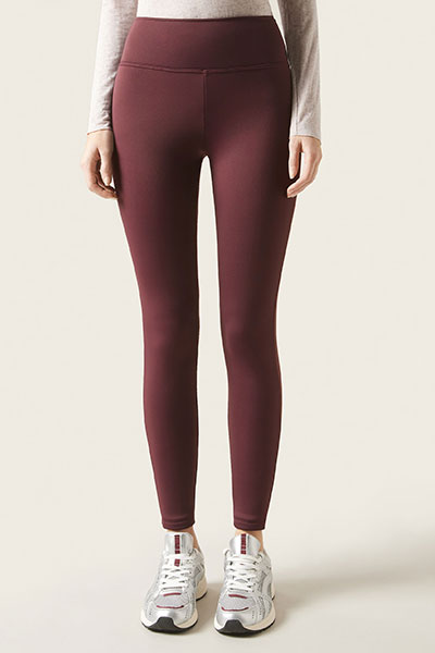 Calça Legging Efeito Couro Calzedonia, Calça Feminina Calzedonia Usado  91752701