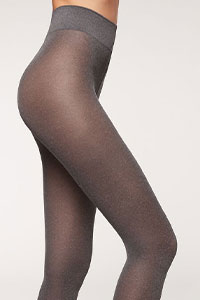 Sheer Effect Thermal Tights - Calzedonia