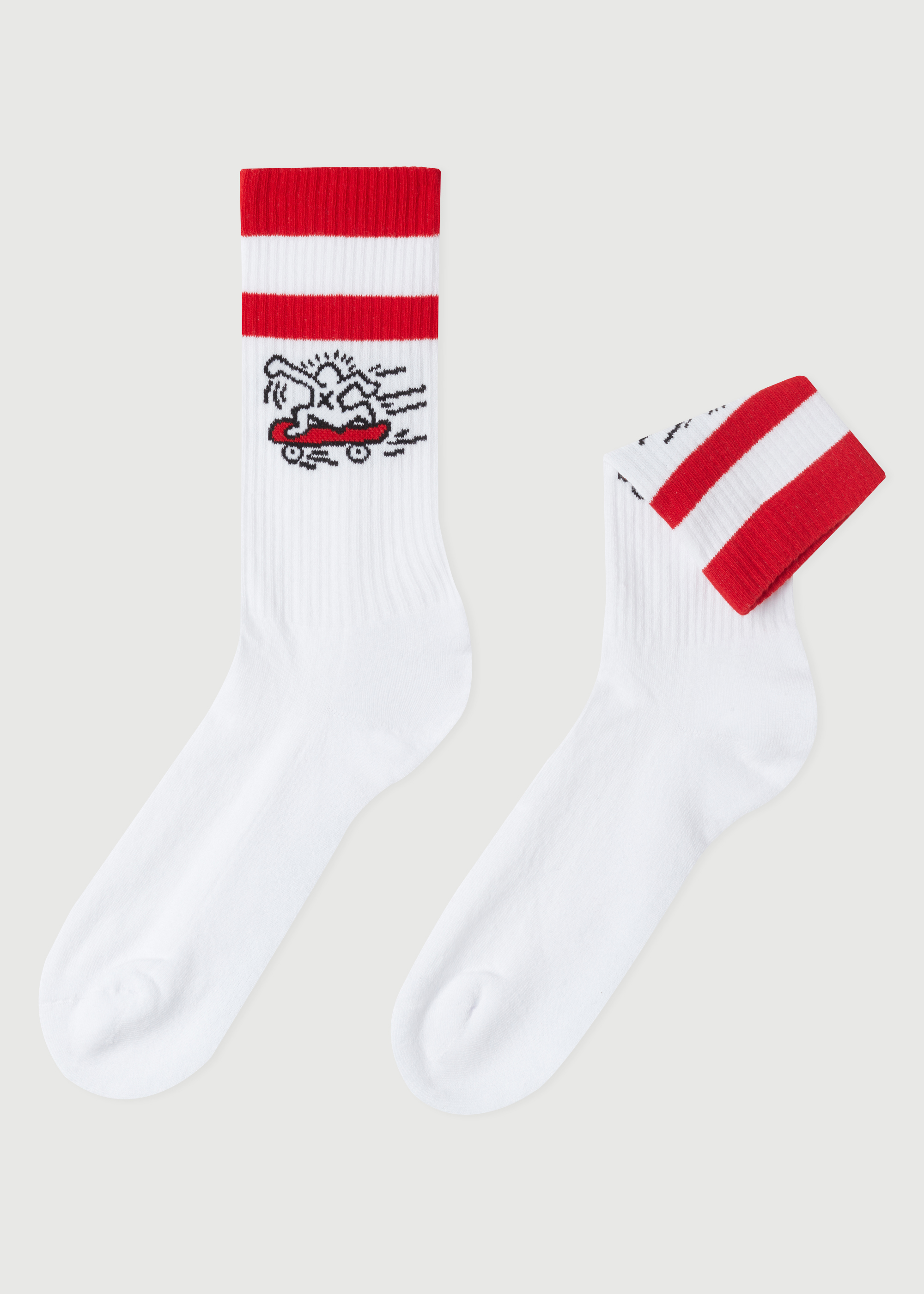 Короткие Мужские Спортивные Носки Keith Haring™ - Calzedonia