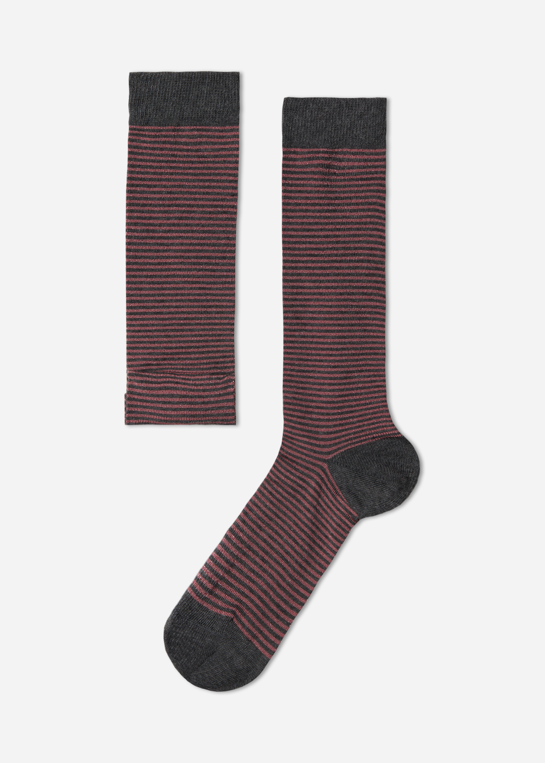 Kids’ Patterned Cotton Long Socks - Calzedonia