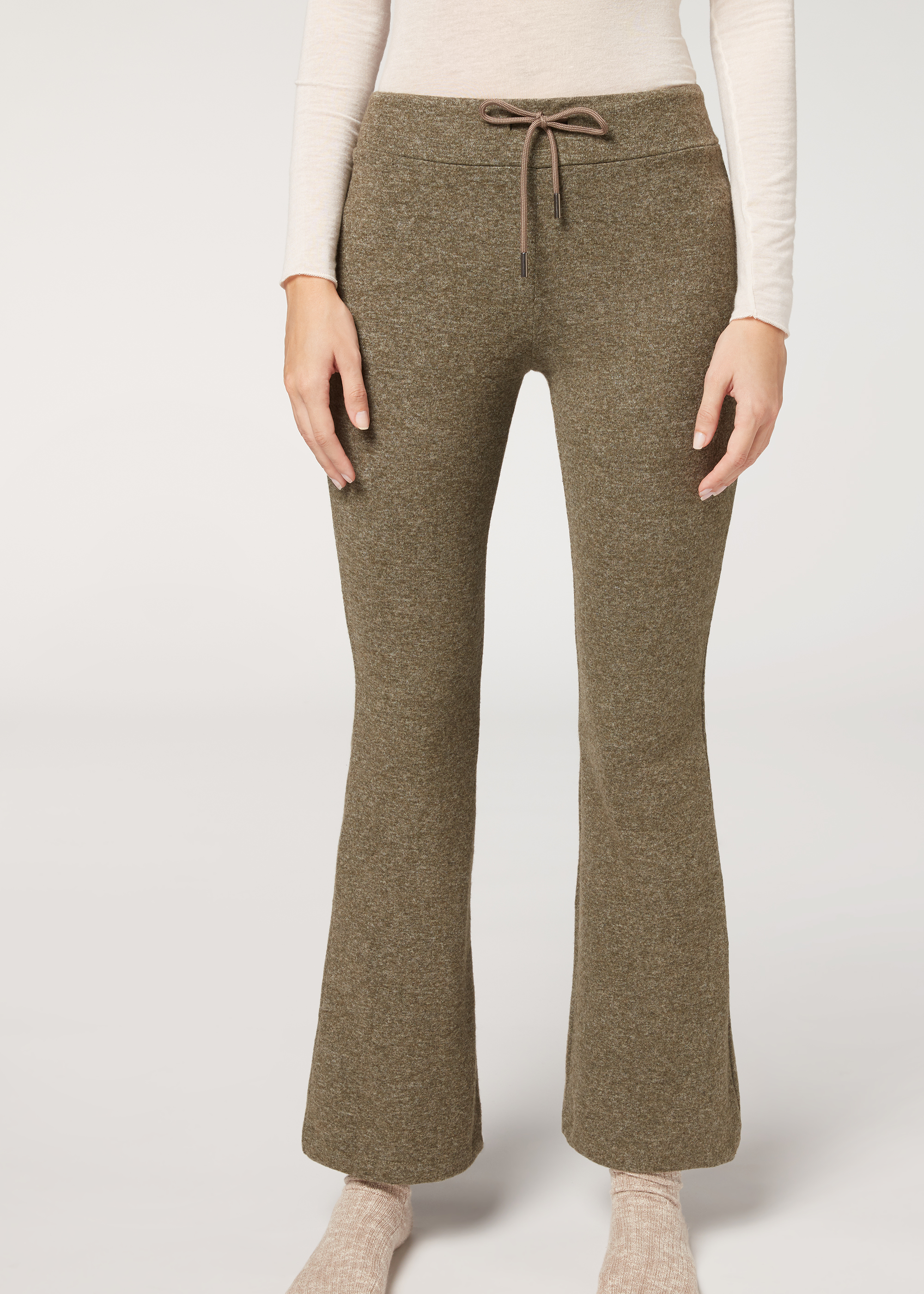 Comfort Flare Leggings with Cashmere - Leggings - Calzedonia