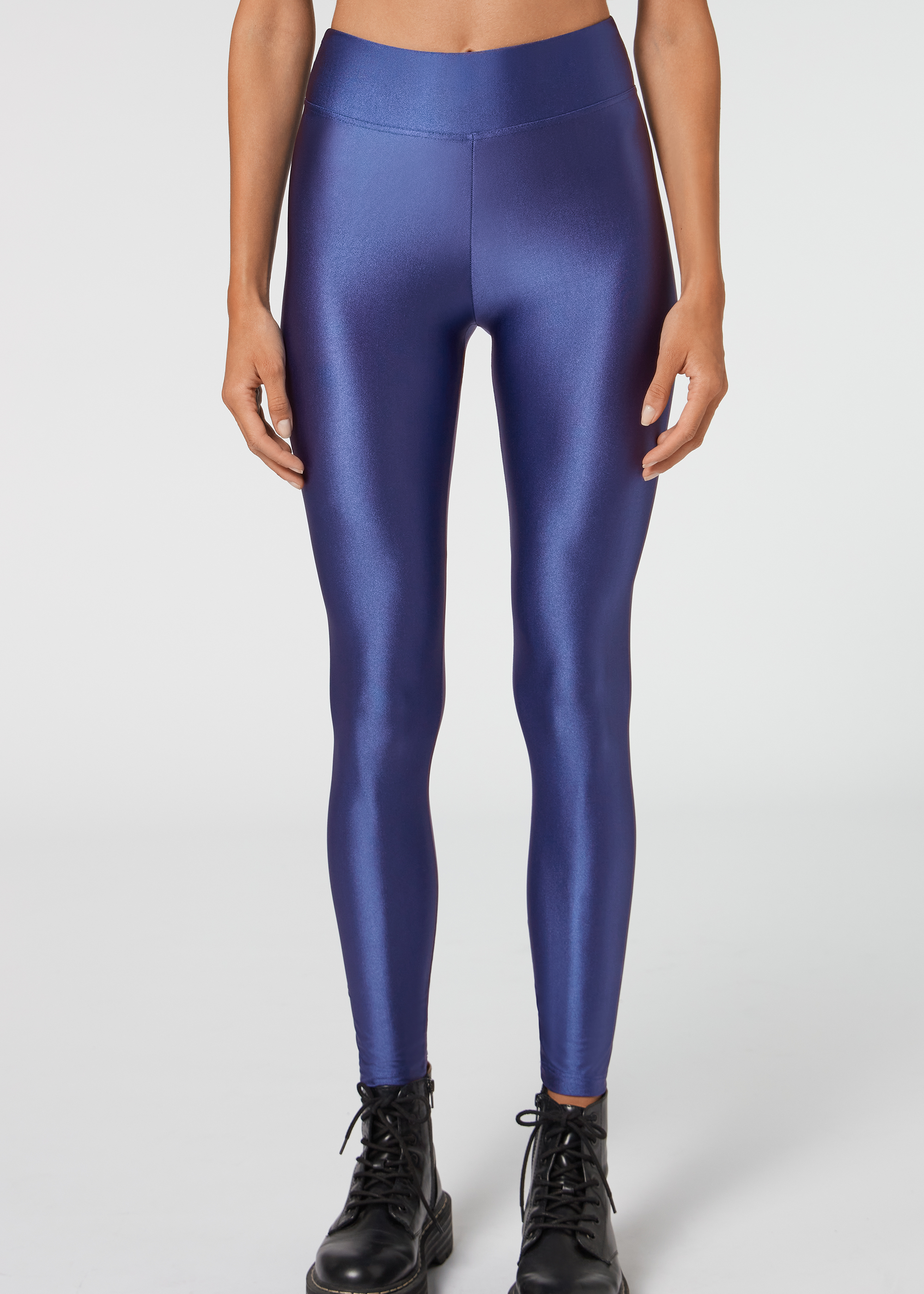 Closeout! Organic Cropped Leggings - Navy