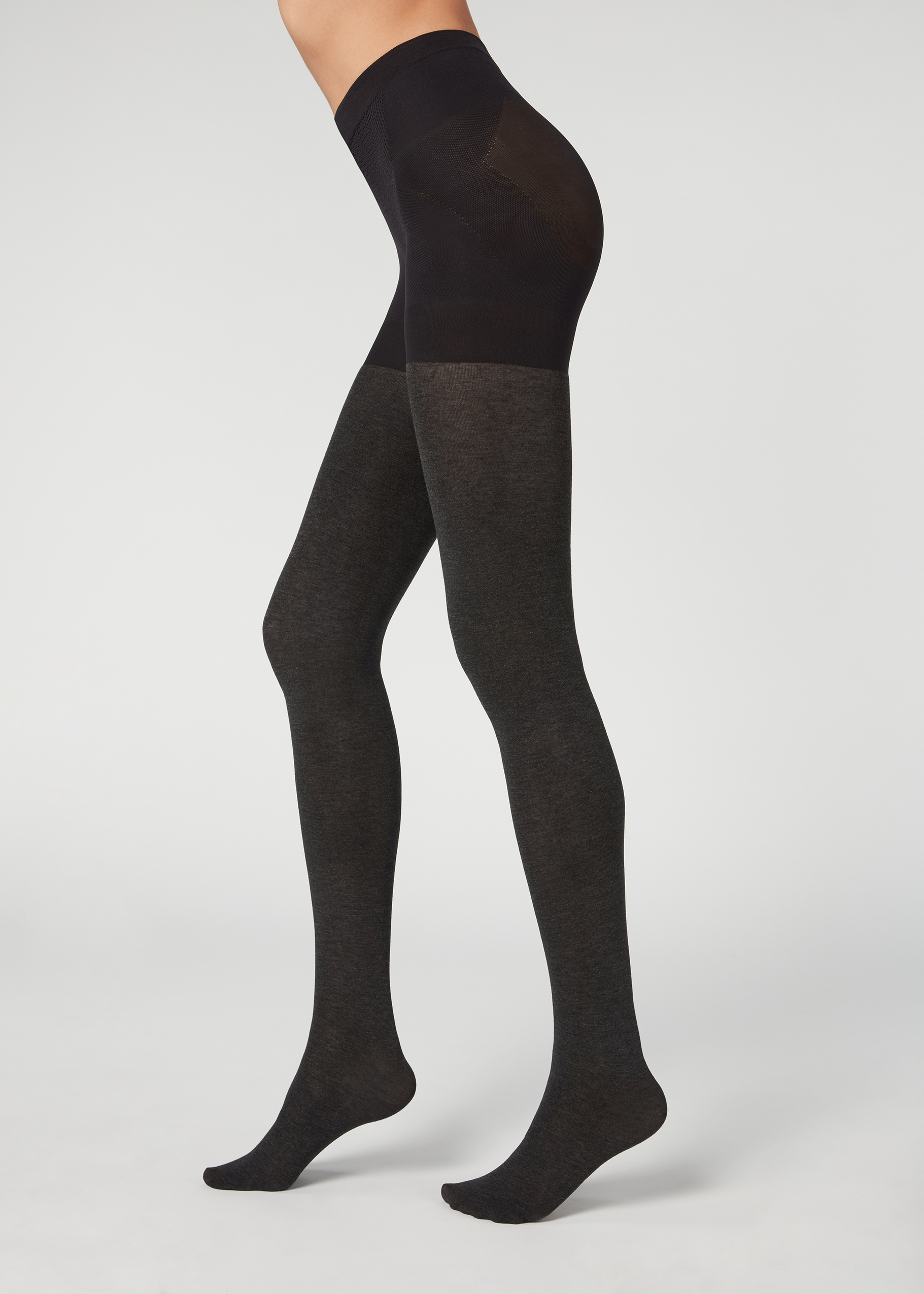 Total shaper cashmere tights - Calzedonia